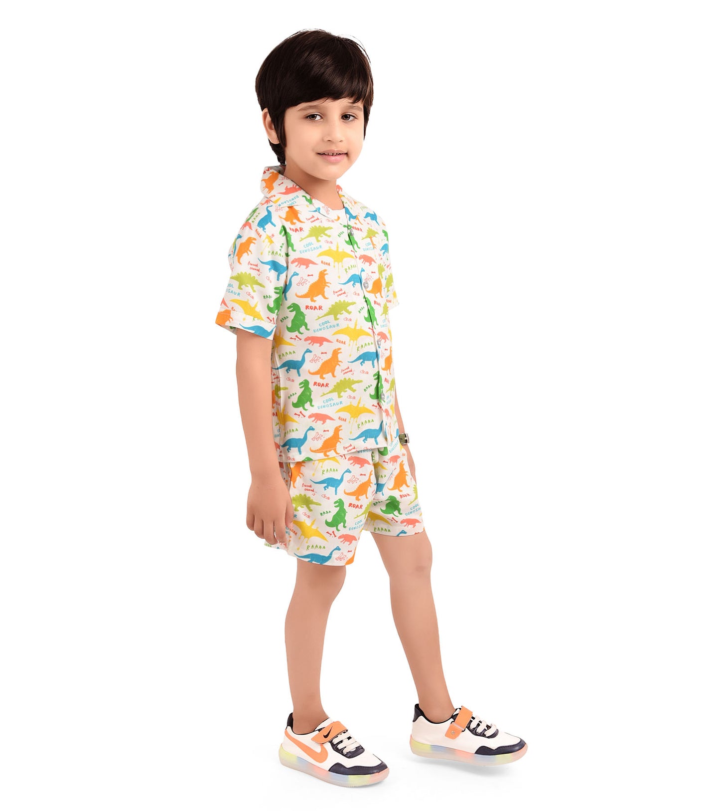 Roar Dino Printed Cord Set