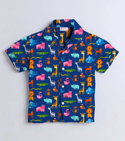 Animal Printed Boys Co ord Set