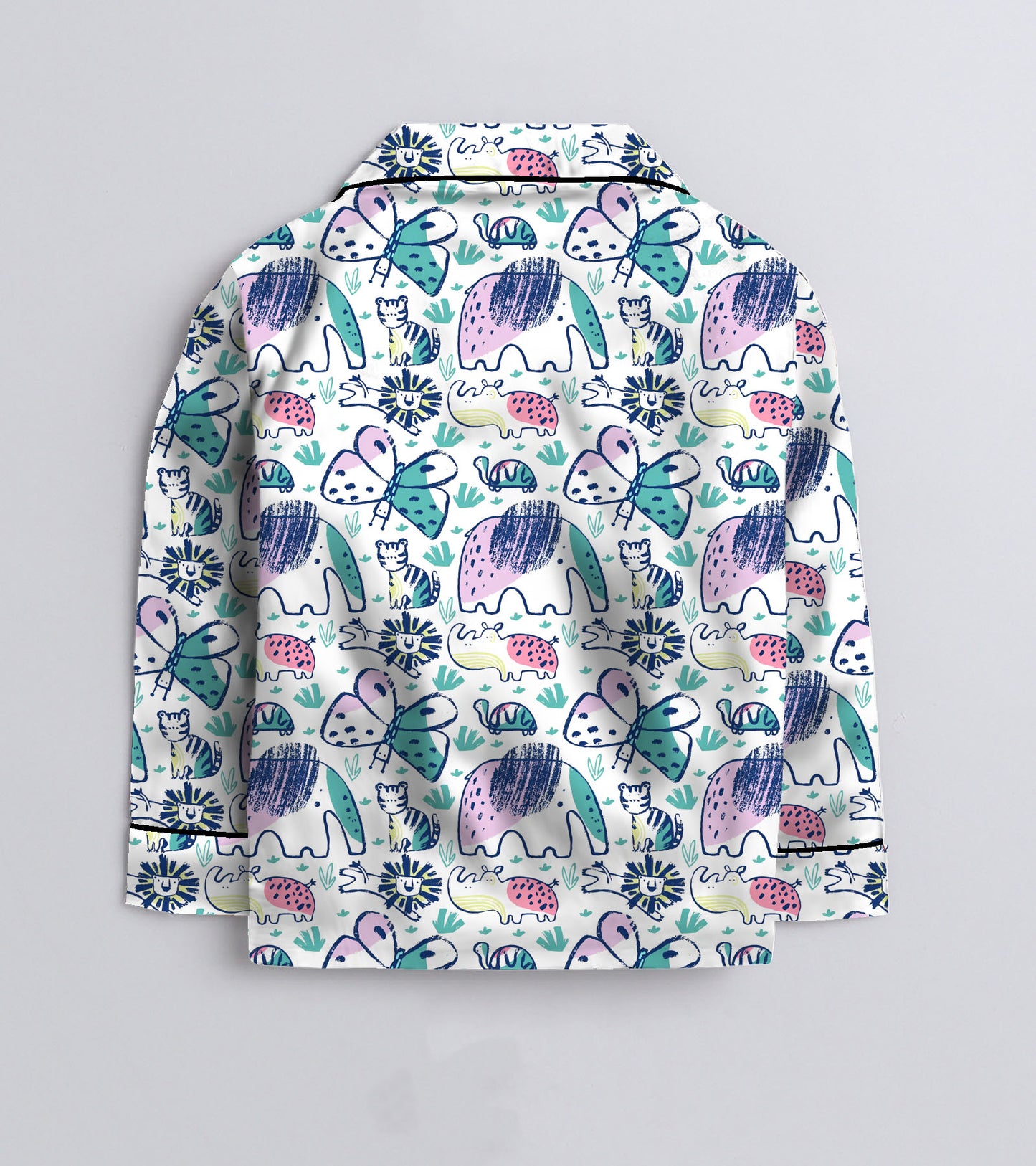 Baby Drawing Printed Nightsuit Set