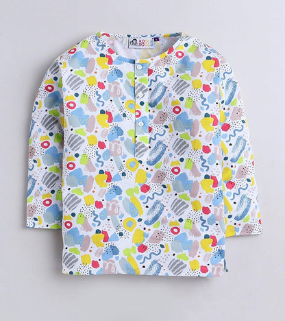 Beautiful Mess Printed Pyjama Kurta Set