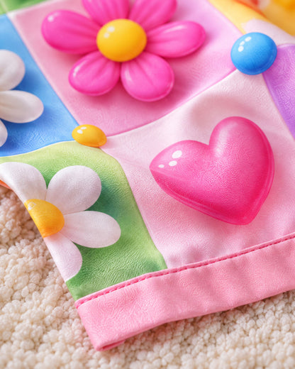 Candy Bloom Dreams Pure Cotton Blanket