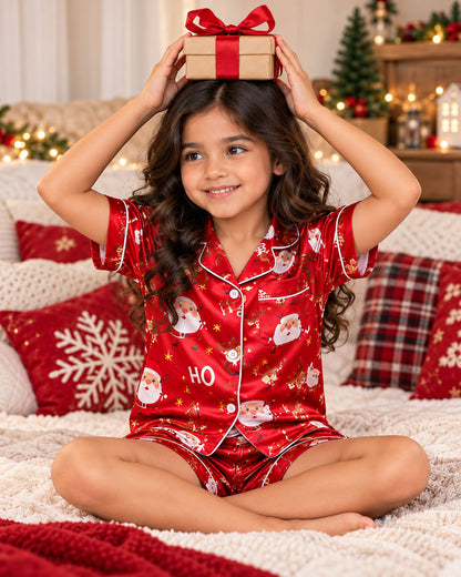 Candy Cane Dreams Christmas Half Pajama Set