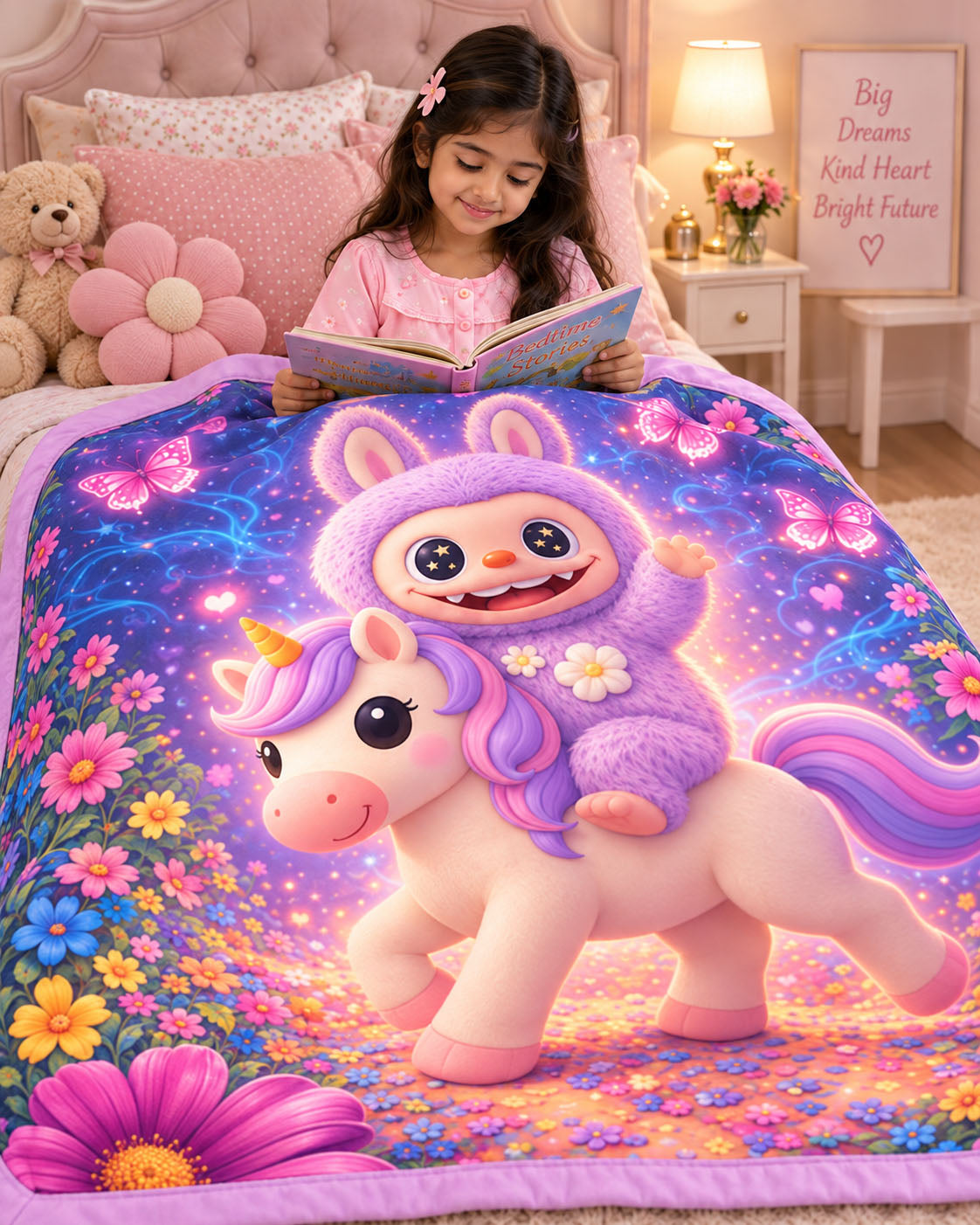Dreamy Unicorn Pure Cotton Blanket