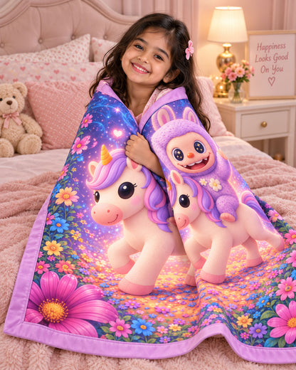 Dreamy Unicorn Pure Cotton Blanket