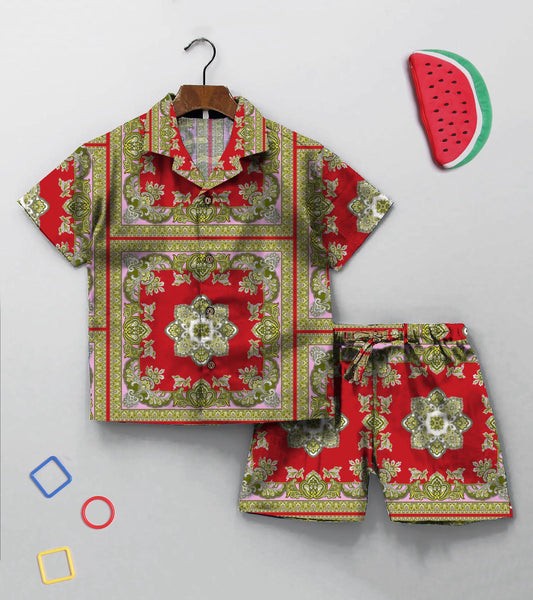 Egis Printed Boys Co ord Set