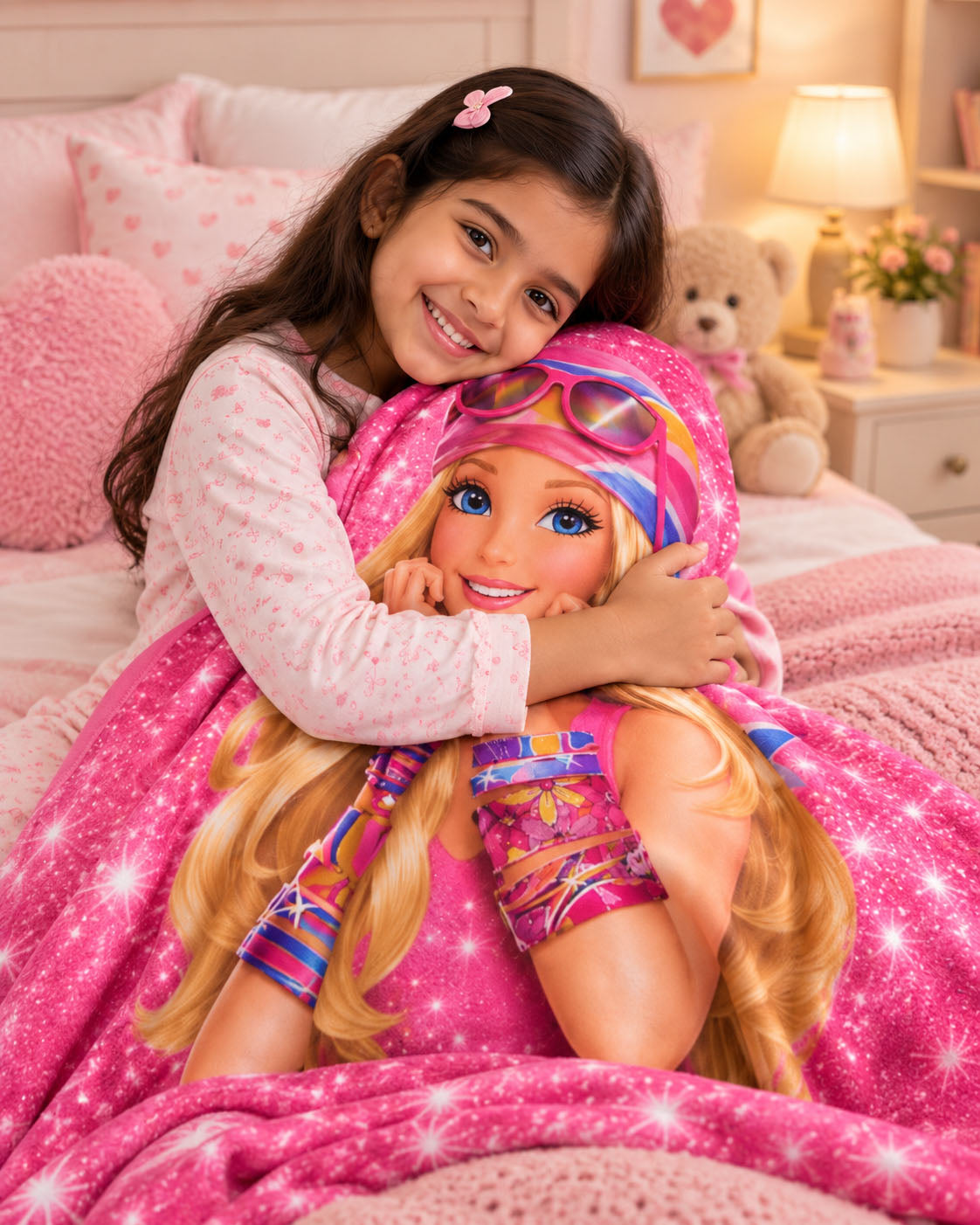 Fashion Doll Pure Cotton Blanket