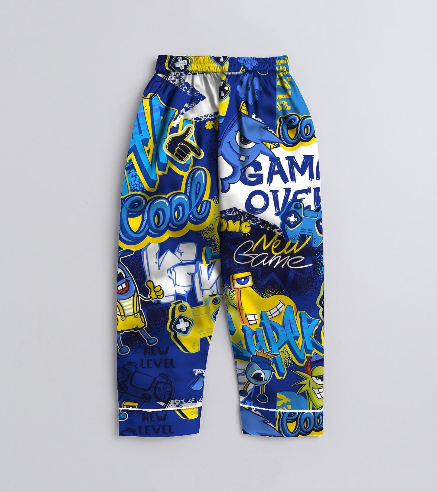 Game Over Play Pure Cotton Printed Nightsuit Set