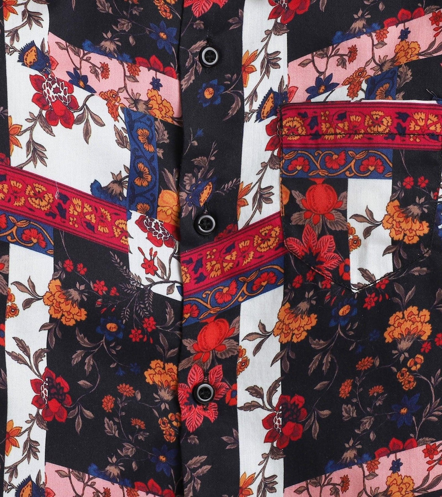 BLK  Printed Full Sleeve Shirt