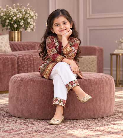Little Empress Girls Pyjama Kurta Set