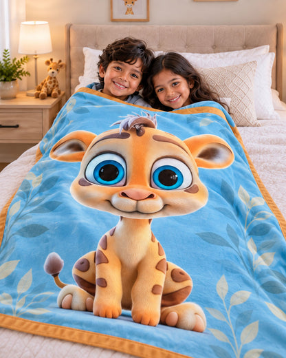Little Giraffe  Pure Cotton Blanket