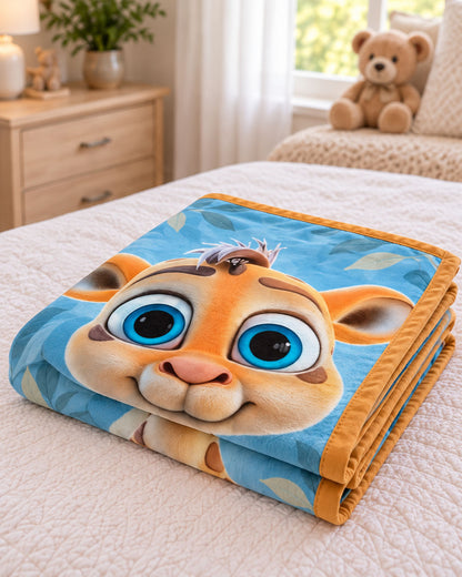 Little Giraffe  Pure Cotton Blanket