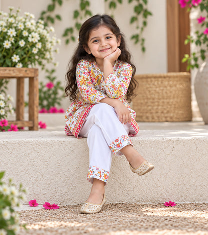 Noorani Girls Pyjama Kurta Set
