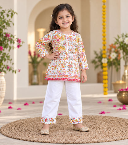 Noorani Girls Pyjama Kurta Set