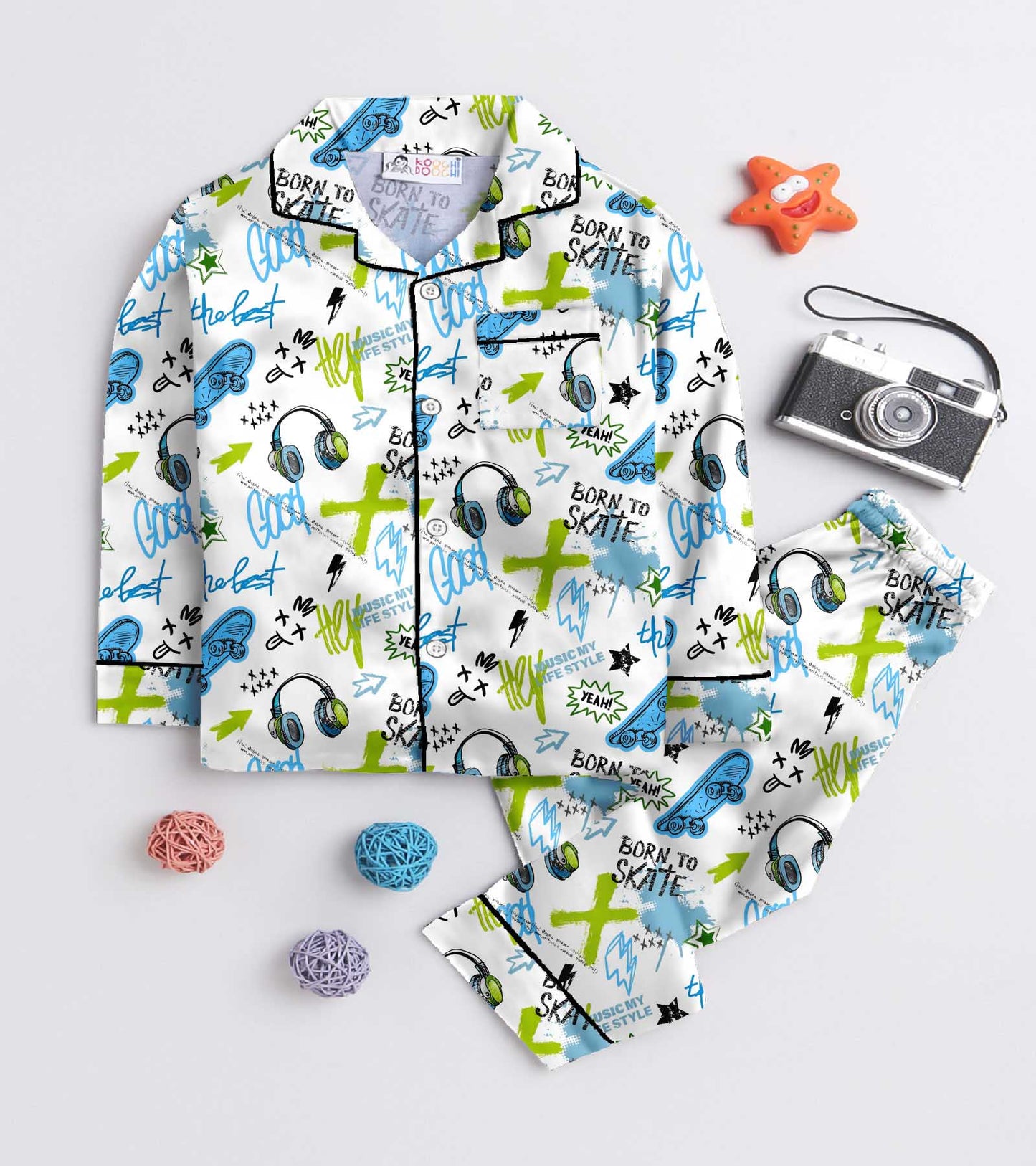 Play Printed Nightsuit Set