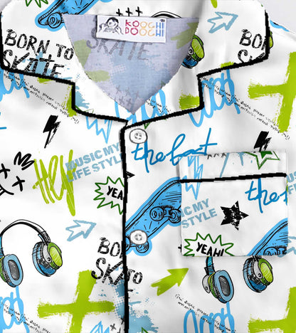 Play Printed Nightsuit Set