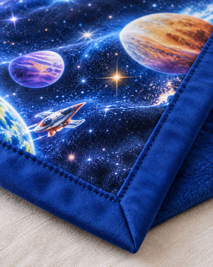 Space Adventure Pure Cotton Blanket