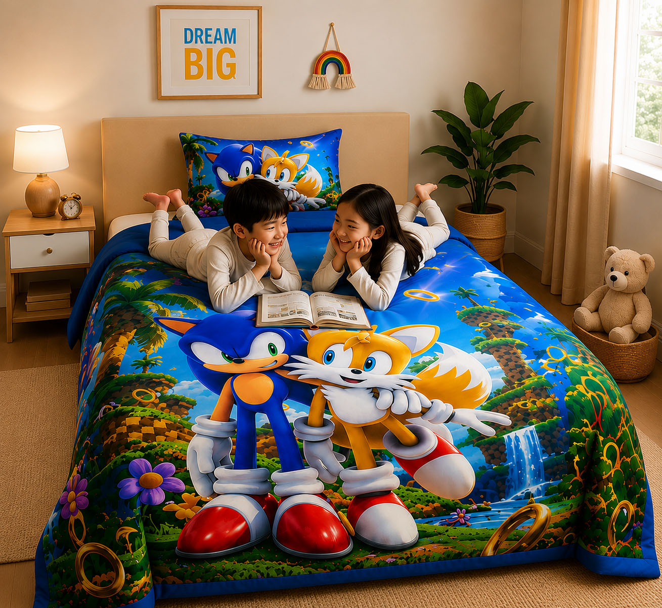 Speed Heroes Pure Cotton  Bedsheet Set