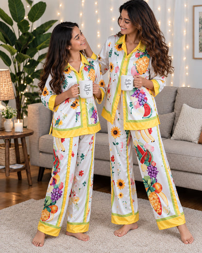 Sunny Orchard Luxe Mom & Me Matching Lounge Set