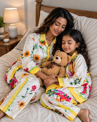 Sunny Orchard Luxe Mom & Me Matching Lounge Set