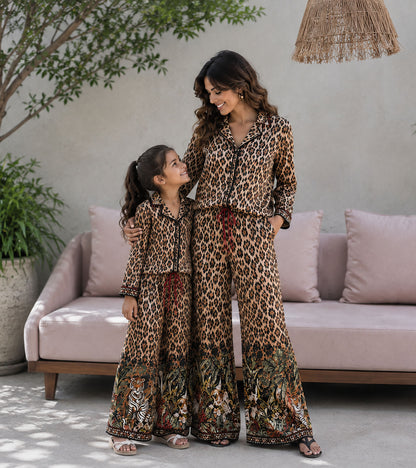 The Serengeti Luxe Mom & Me Matching Lounge Set
