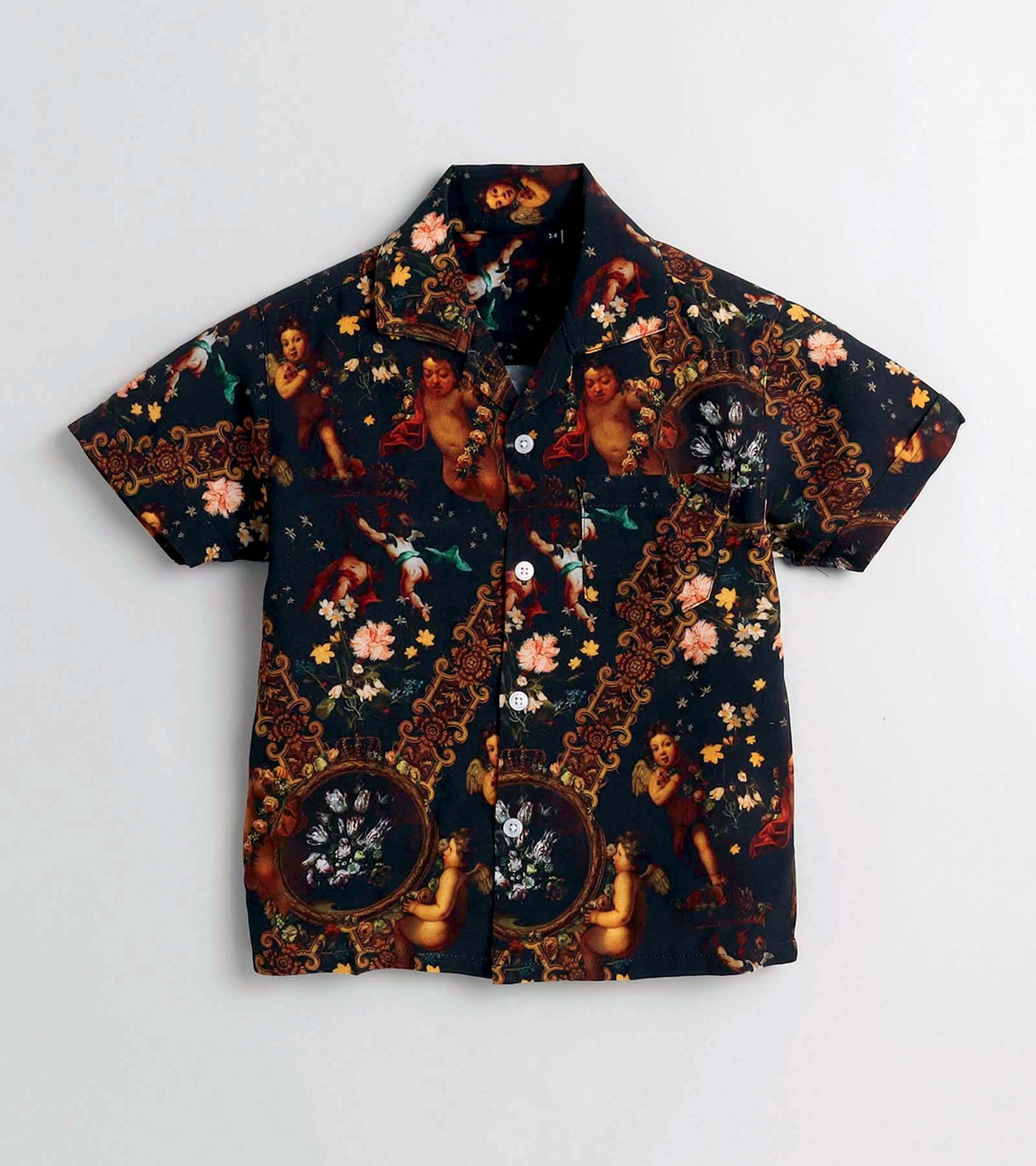 Vatican Baby Painting Printed Boys Co ord Set