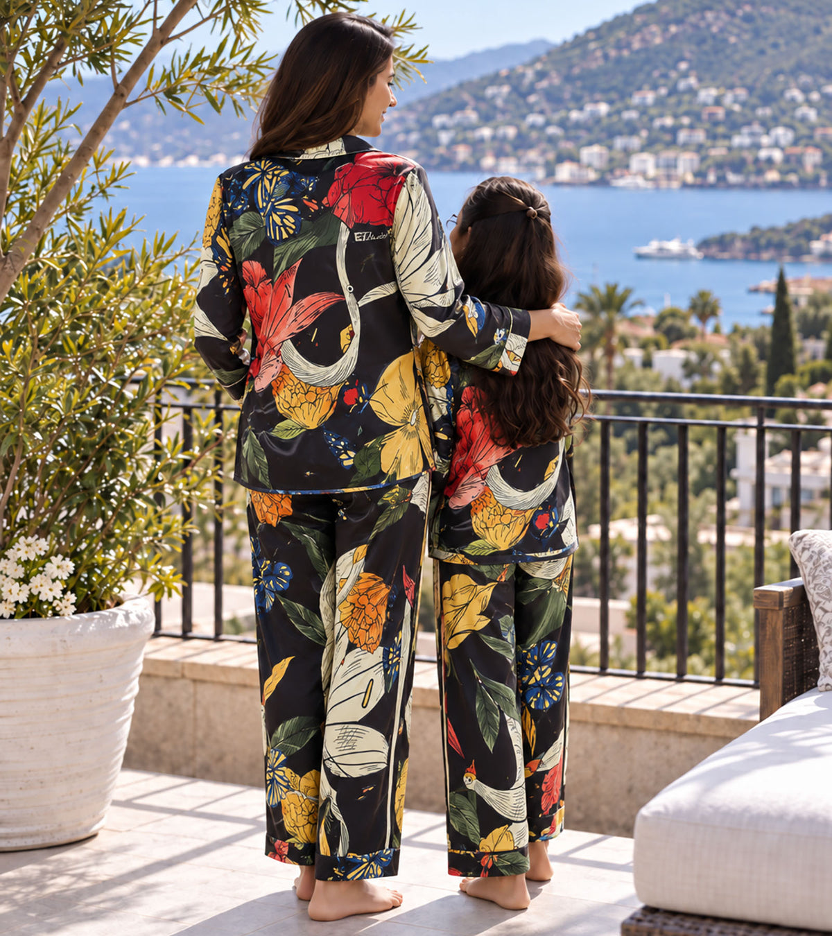Villa Flora Luxe Mom & Me Matching Lounge Set