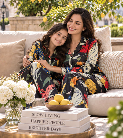 Villa Flora Luxe Mom & Me Matching Lounge Set