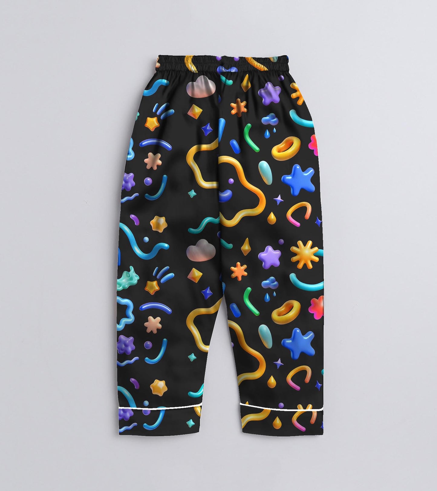 Water Art Pure Cotton Printed Nightsuit Set
