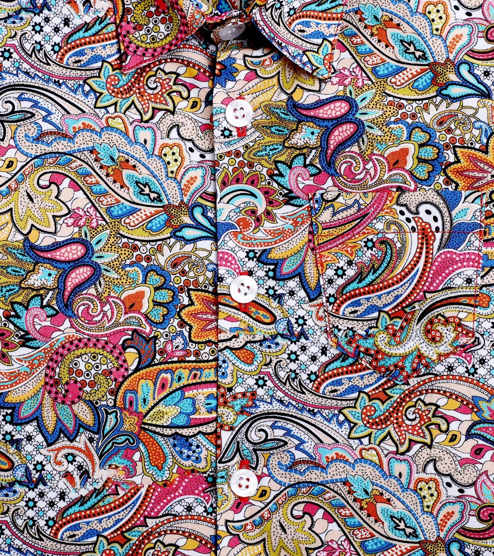 Paisley Printed Half Sleeve Shirt