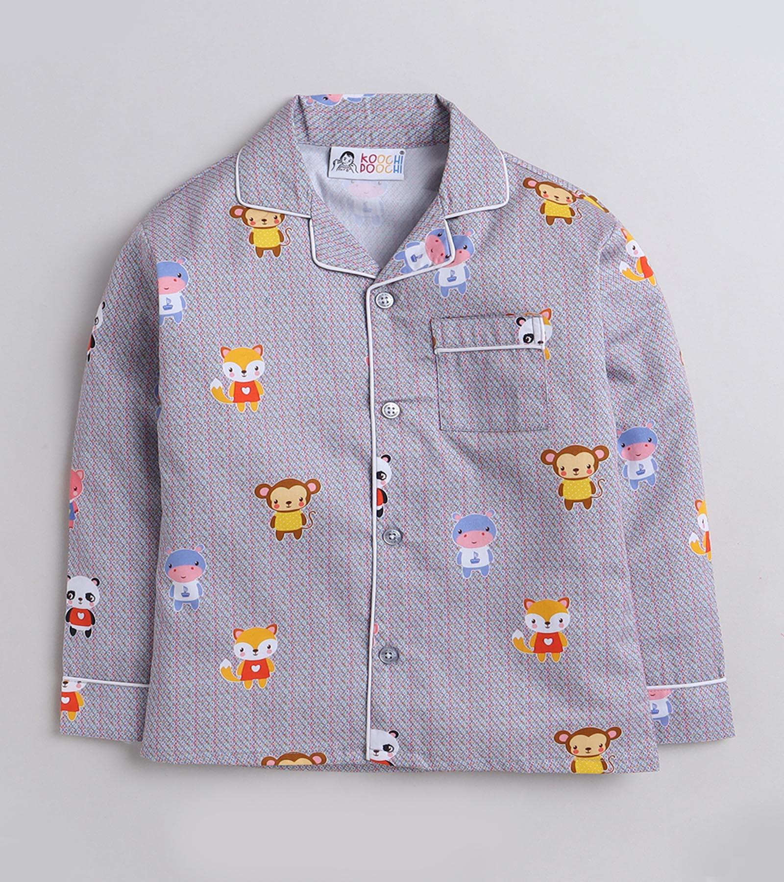 Cartoon printed Nightsuit Set