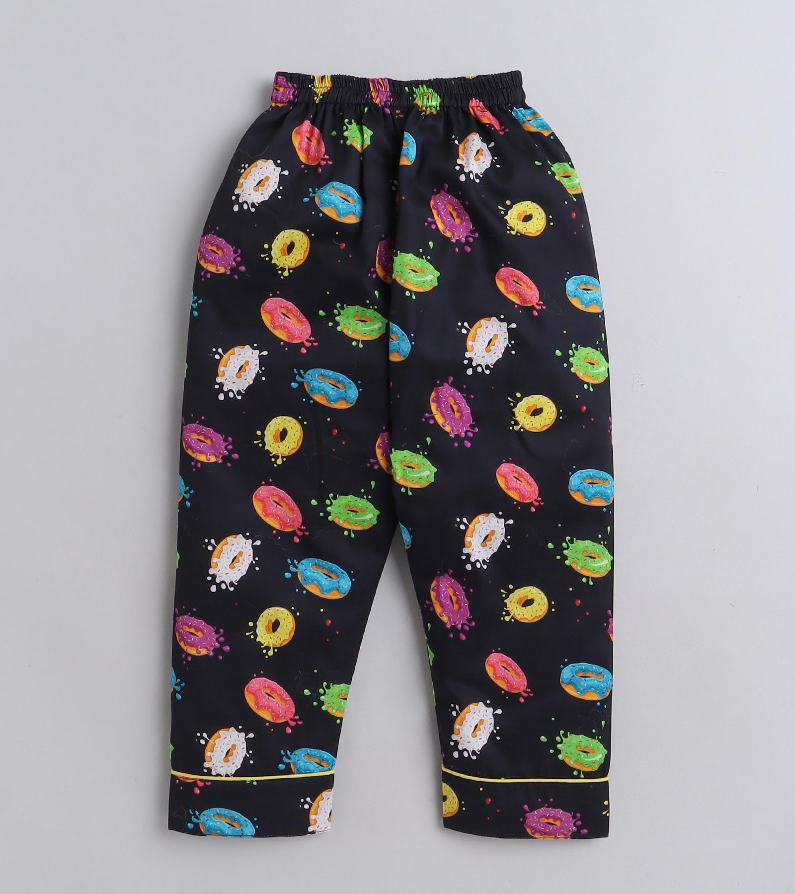 Doughnut printed Nightsuit Set