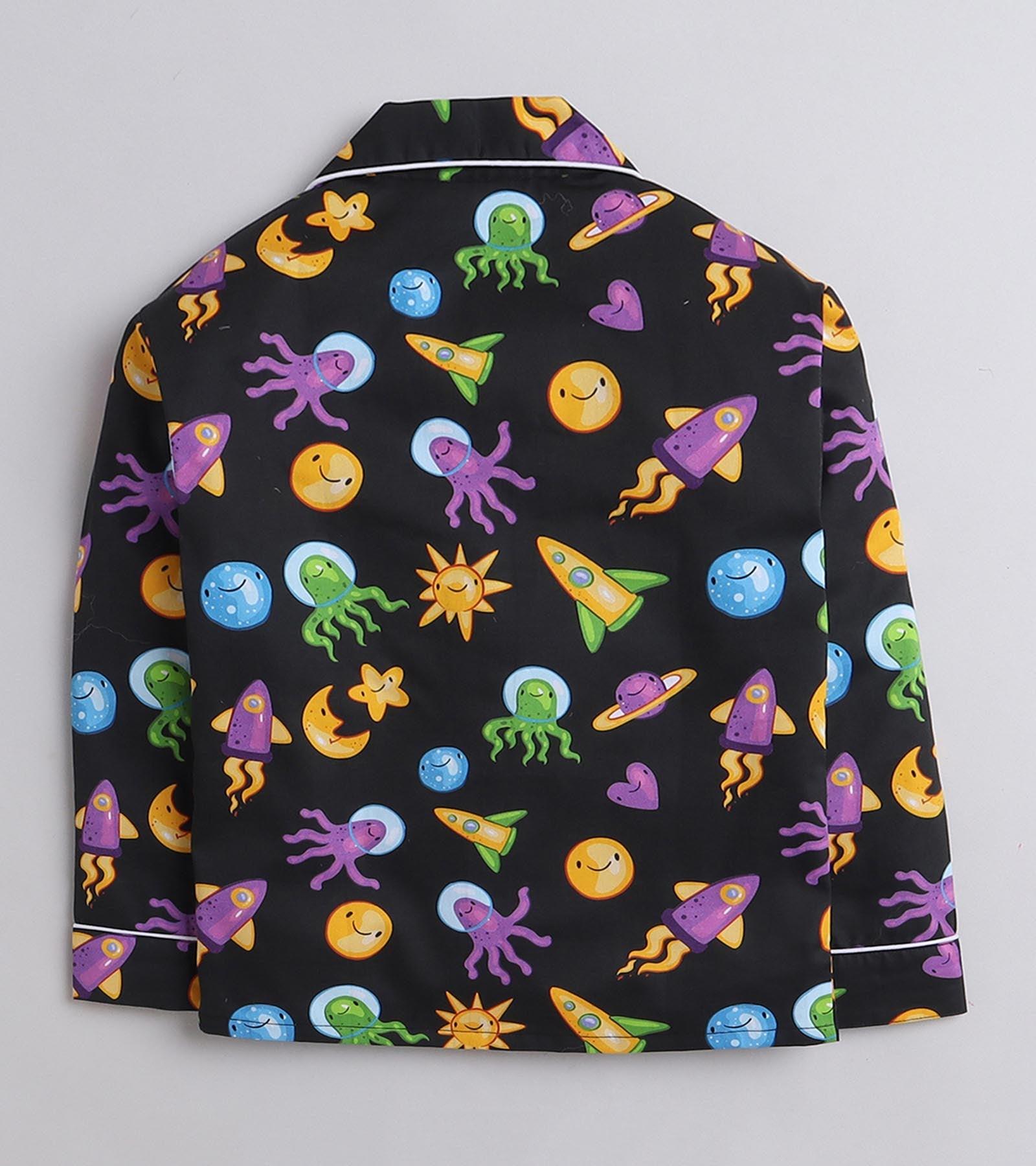 Space printed Nightsuit Set